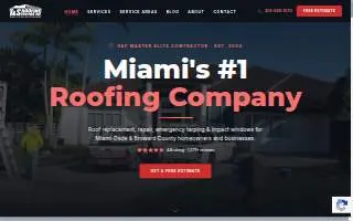 T&S Roofing Systems of Miami website