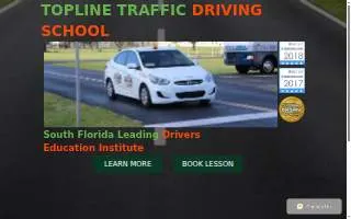 Topline Traffic Driving School Inc. website