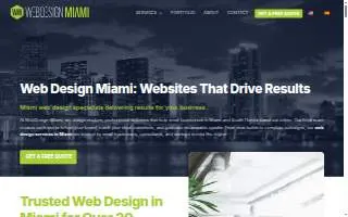 WebDesign-Miami of Miami Beach website