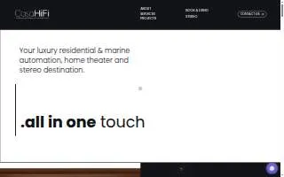 CasaHiFi website