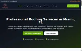 Core Roof Construction website
