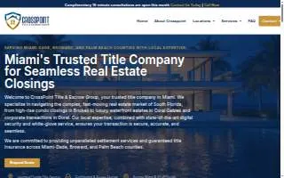 CrossPoint Title & Escrow Group website