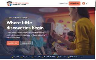 First Discovery Links Learning Center website