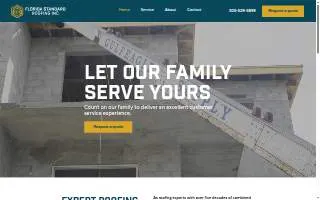 Florida Standard Roofing website