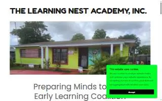The Learning Nest Academy, Inc. website
