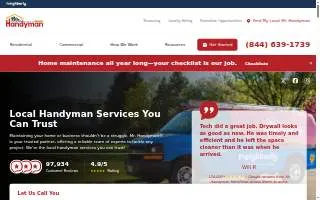 Handyman & Landscaping and more website