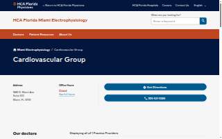 HCA Florida Miami Electrophysiology - Cardiovascular Group
