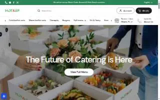 Hot Up website