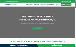 iPest Control Inc. - Pest Control in Miami FL and Broward FL