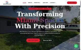 JRG Painting Corp website
