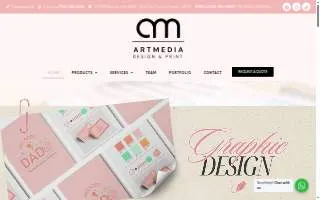 ArtMedia Print website