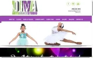 Diva Arts Dance Studio website