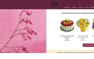 Hialeah Flowers website