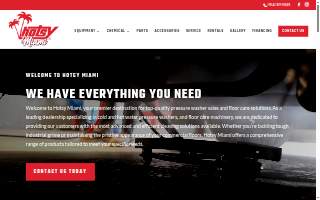 Hotsy of Miami | Pressure Washing Equipment & Supplies