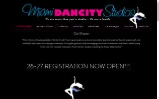Miami Dancity Studios website