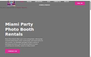 Miami Photo Booths of Miami Lakes