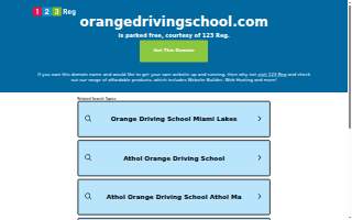 Orange Driving School