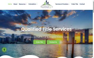 Qualified Title