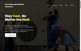 Miami Air Conditioning Installation & Service Co website