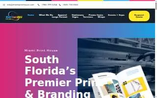 Miami Print House LLC website