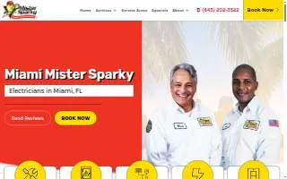 Mister Sparky of Miami website