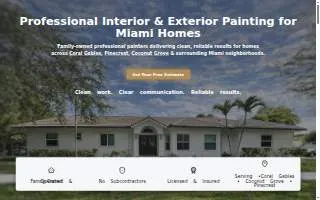 Premier Painting of South Florida website