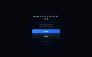 Rodriguez Painters , Inc website