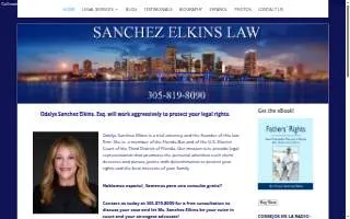 Sanchez Elkins Law, P.a. website