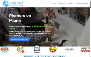 SOS 24/7 Plumbing Corp | Plomero | Plomeros