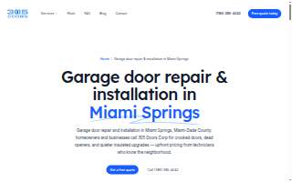 City Garage & Commercial Door Services Miami