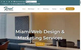 Final Web Design of Miami Springs website