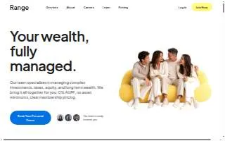 Range Funeral Home website