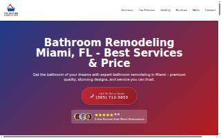 Total Bathroom Remodeling Miami of Miami Springs