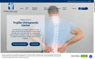 Trujillo Chiropractic Center of Miami website