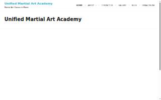 Unified Martial Art Academy of Miami