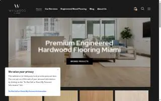 Wynwood Floors website