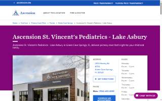 Ascension St. Vincent's Pediatrics - Lake Asbury