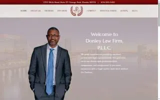 Donley Law Firm, PLLC of Middleburg website