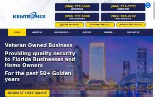 Kentronix Security Systems website