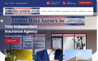 Lyndel Hale Agency - Insurance website