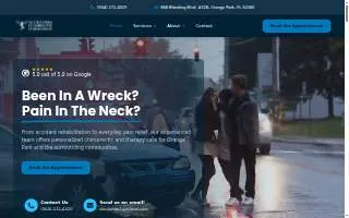 North Florida Chiropractic Physical Therapy website
