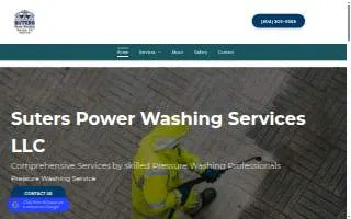 Suters Power Washing Services LLC website