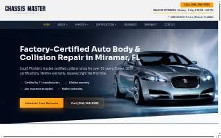 Chassis Master website