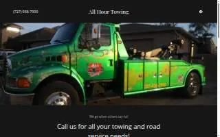 All Hour Towing website