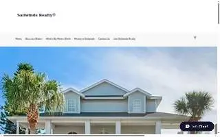 Sailwinds Realty website