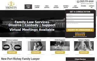 Trinity Family Law website
