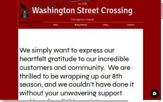 Washington Street Crossing Consignors Depot website