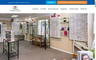 Bayside Vision Center website