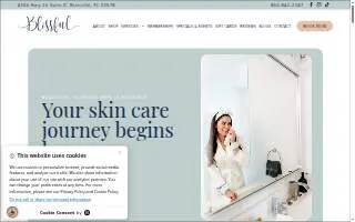 Blissful Beauty Bar website