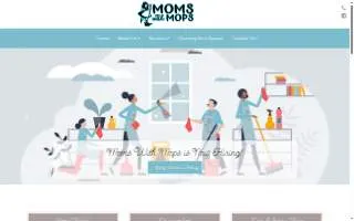 Moms with Mops LLC website